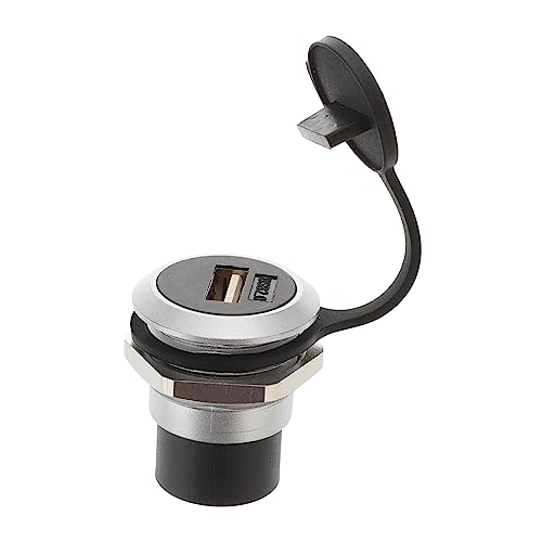 DOITOOL Charging Stand Flush Mount Coupler Pass Through Connector Extension Bulkhead Panel Mount Port Pass Through Panel Mount Bulkhead Mount Multiple Plastic