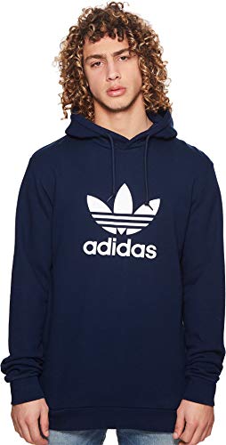 adidas Originals Trefoil Men's Pull-Over Hoodie Collegiate Navy/White cx1900