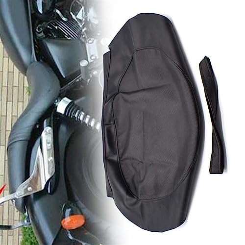 Housse de siège en cuir PU noir épais pour moto Magna250 et Dog 250