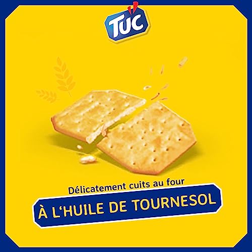 LU Tuc Crackers Original Salz-Crackers, 3 x 100 g