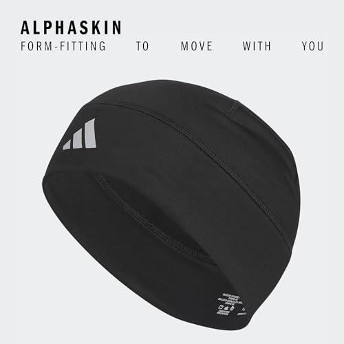 adidas Alphaskin Beanie – Performance Workout Skull Cap image 2