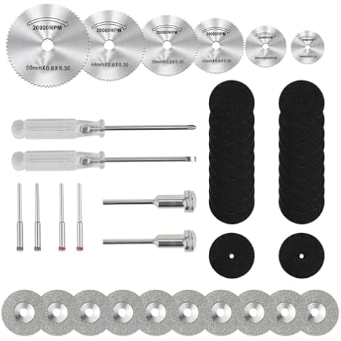 44PCS Cutting Discs and Blades Set Cover
