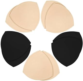 URSMART Bra Pads Inserts, Bra Cups Inserts,Removable Breathable Push up Bra Inserts for Sports Bra or Bikini Tops