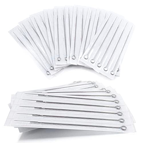 Tattoo Needles - TONBAO 50pcs Mixed Stick and Poke Needles 3RL, 5RL, 7RL, 9RL, 3RS, 5RS, 7RS, 9RS,...