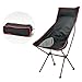 YPBEW Outdoor Fishing Chair Compact Camp Backrest Chair Folding Fishing Camping BBQ Chairs Padded Arm Chair