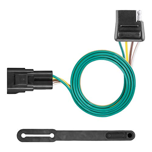 Curt 56325 Vehicle-Side Custom 4-Pin Trailer Wiring Harness, Fits Select Buick Envision, Chevrolet Blazer, Gmc Acadia, Cadillac Xt5, Xt6 , Black #TOP29