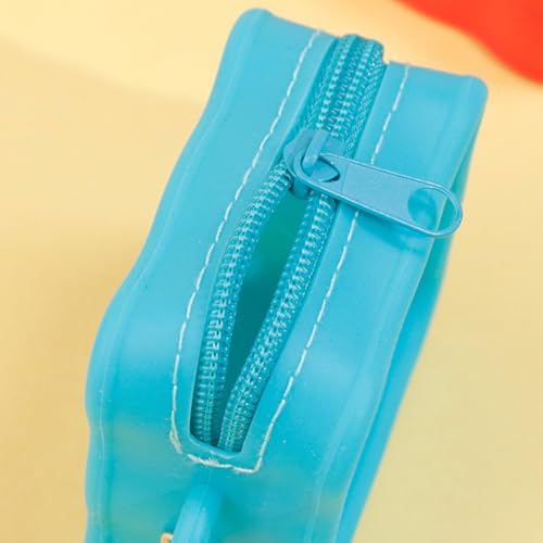 Portable Miniature Money Bag With Zipper Closure Silicone Storage Organizers Cartoon Money Bag For Women Children3