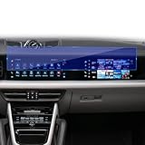 APKPKPKU Blue Light Blocking for 2026 Porsche Cayenne Integrated Screen Protector for 2024 2025 Cayenne E-Hybrid AIO navigation 12.3