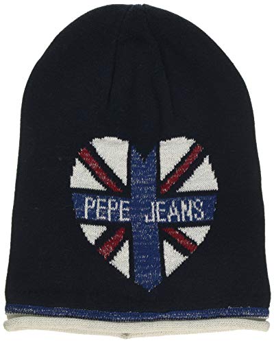 Pepe Jeans MIRET Beanie Bonnet, Multicolore (Multi 0aa), Medium (Taille Fabricant:M) Fille