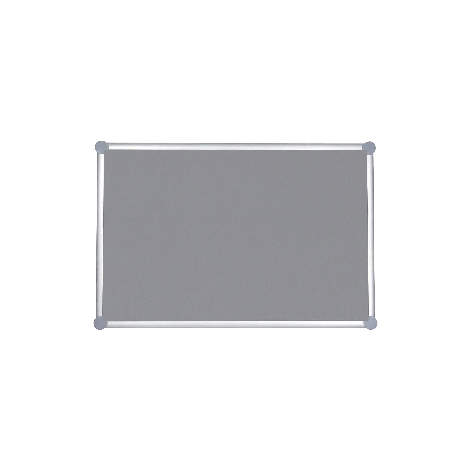 MAUL Pinnwand 90x180 cm MAULpro grau Stoff Alurahmen Wandmontage