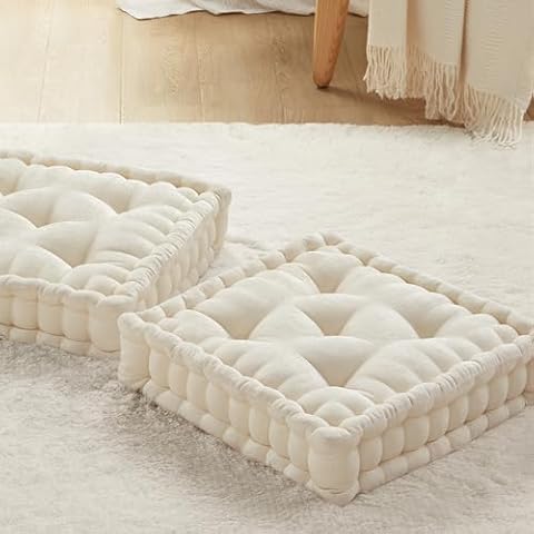 INNA Chenille Meditation Floor Pillow Cover