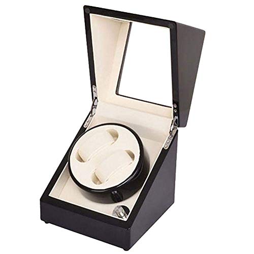 Caja de almacenamiento reloj winder para mantener la cuerda de relojes automáticos 2