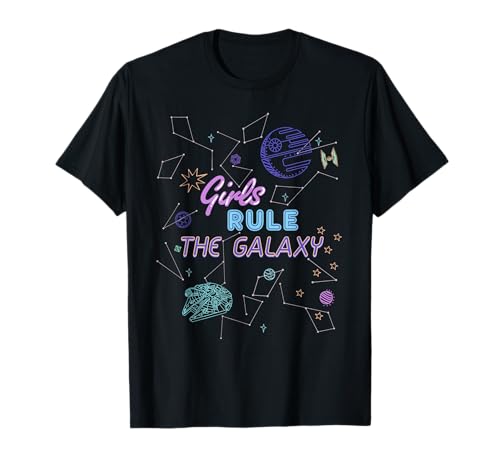 Star Wars Outer Space Girls Rule the Galaxy T-Shirt T-Shirt