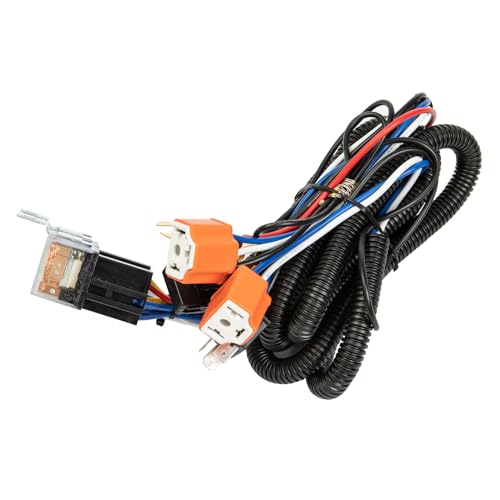 Ronybuy H4 9003 HEADLIGHT RELAY WIRING KIT Ceramic Socket Plugs For 7X6 5X7 H6054 6054 Headlights Conversion Kit thumb #7