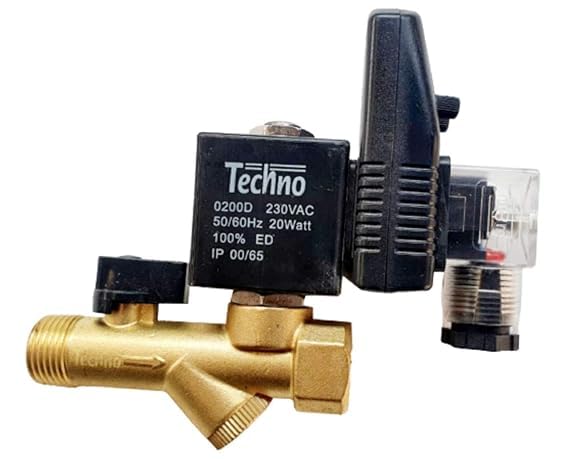 ADV 15T Brass Auto Drain Valve with Timer, 1/2 Inch Strainer Size-image-18
