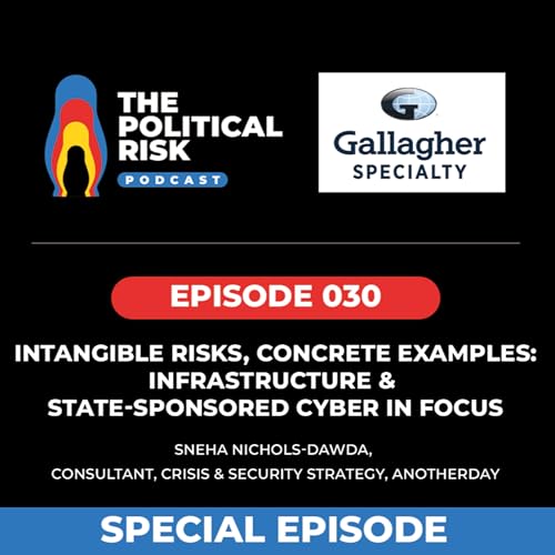 Special Ep: Intangible Risks, Concrete Examples &ndash; Infrastructure & State-Sponsored Cyber in Focus, with AnotherDay's Sneha Nichols‑Dawda cover art