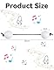 Gwezmxs Kashaka Shaker Instrument für Hochzeit/Partys/Musik Unterricht, Handpercussion, 2 Stück, Weiß