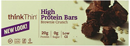 ThinkThin Barra Proteica Brownie Crunch 60 g 10 Unid miniatura 4