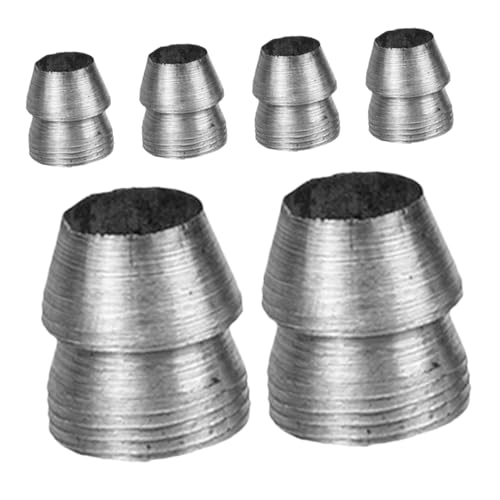 BESPORTBLE 6piezas Cuñas De Hierro Reforzadas para Martillo y Divisora Mango De Herramientas De Jardinería y