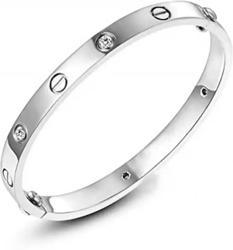 MEENAZ Bracelet for Men brother boyfriend gents Fashion Silver Bracelet for Boys Stainless Steel stylish hand cuff Silver Kada for men Cuff accessories golden mens Bracelets open kada adjustable 599 (B0CWF5FLW7) Amazon Price History, Amazon Price Tracker