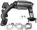 Evan Fischer Catalytic Converter Compatible with 2001-2007 Ford Escape, Fits 2005-2007 Mercury Mariner, Fits 2001-2006 Mazda Tribute 46-State legal, 3.0L Eng, Front, Radiator Side