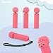 Distractibles Hedgy - The Hedgehog Sensory Pain Stim Fidget Clicker, Spike Textured for Stress Relief, Focus and Concentration (Pink)