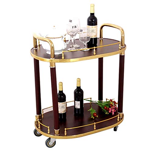 XAJGW Carrito de Cocina con Ruedas Carretilla con Ruedas, Estante de Almacenamiento de estantes (Estilo : B)