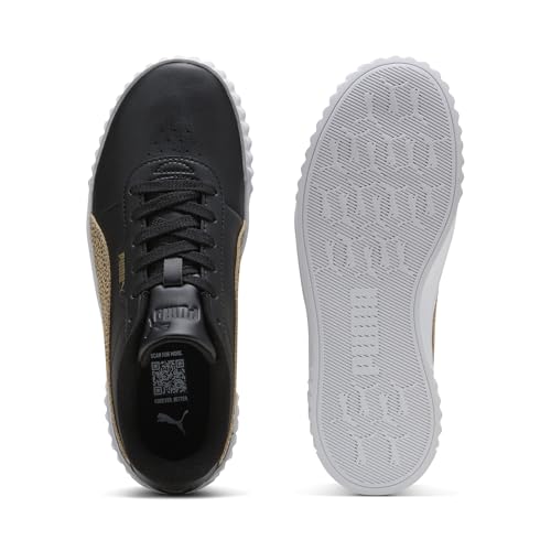 PUMA Carina 3.0 TOPCAT Damen-Sneaker, Schwarz-Toasted Almond, 41 EU, Black Toasted Almond, 42 EU – Ansicht 4