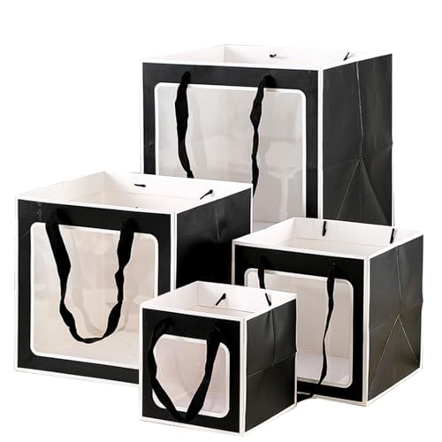 Sachet carré transparent en PVC idéal pour emballage de poupée et cadeau
