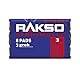 RAKSO Stahlwolle grob 3-8 Pads, verstärkt natürliche Maserung von Holz, säubert Glas, aufrauen von altem Lack, Farbe