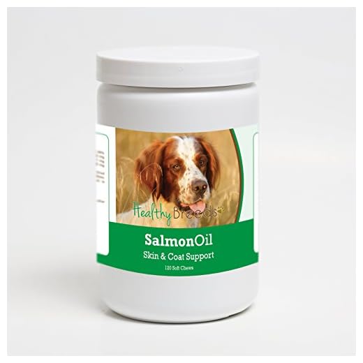 Healthy Breeds Irish Red and White Setter Salmon Oil Soft Chews 120 Count