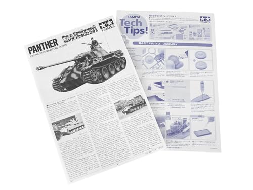 Tamiya 35065 - 1:35 WWII Deutsche SdKfz.171 Panther A (2), Panzer, Camo