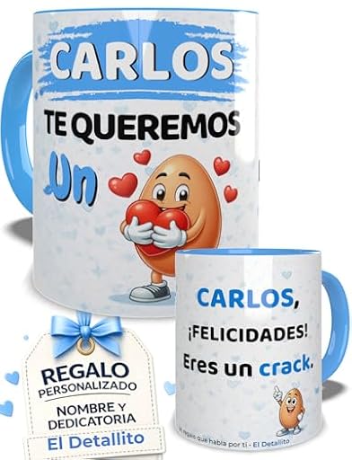 El Detallito & Tú Taza Personalizada con Nombre Y Dedicatoria Regalo Gracioso para Padre, Amigo o Profesor Cerámica 350 ml Diseño Divertido y Original (Huevo) | Ya disponible en tu tienda friki favorita! En mundofriki.es! El Detallito & Tú Taza Personalizada con Nombre Y Dedicatoria Regalo Gracioso para Padre, Amigo o Profesor Cerámica 350 ml Diseño Divertido y Original (Huevo) | Ya disponible en tu tienda friki favorita! En mundofriki.es!