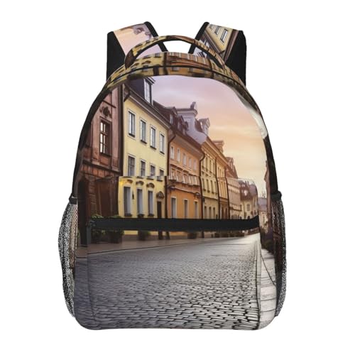 Sac de travail léger avec motif Pologne pour ordinateur portable