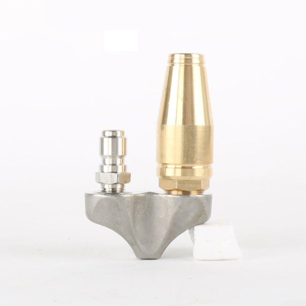 Per idropulitrice per ugello turbo progettato per la pulizia inversa di fognature e linee di scarico con 3000 PSI e 140 gradi Fahrenheit (3/8)