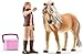 Schleich Horse Club Horse Toy for Girls and Boys Ages 5+, Groom with Icelandic Pony