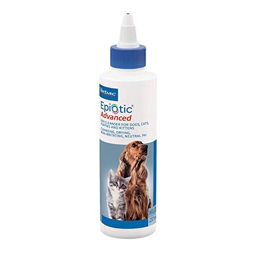 Virbac Epi-Otic Advanced Pet Ear Cleaner (8 Oz), Package May Vary