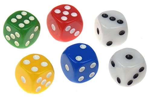 Qwixx Replacement Bundle - 6 Replacement Dice For Qwixx Game, 1 Replacement Score Pads Box, 1 Qwixx Mixx Score Pads Box & A Hickoryville Velour Storage Bag #TOP1