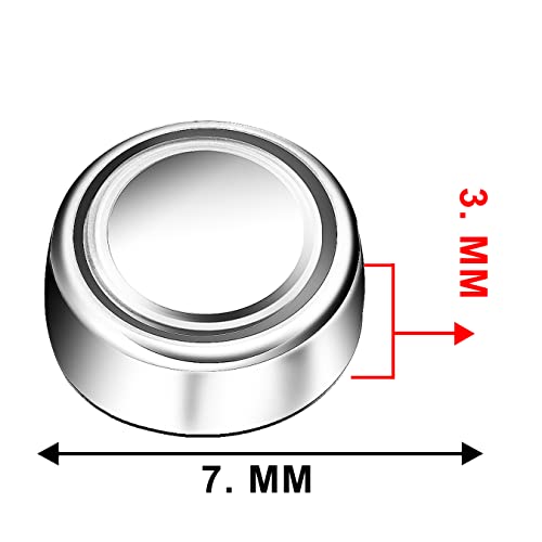 Image of SSUO1.5V Alkaline Button Batteries 377A, LR626, SR626SW, 364A AG4 Universal Watch Battery Cells 364A LR60 SR60 364A (Pack of 10) Suitable for Unisex Wrist Watches