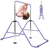 DOBESTS Expandable Gymnastics Bars,Gymnastic Equipment for Home,Adjustable Height Junior Training...