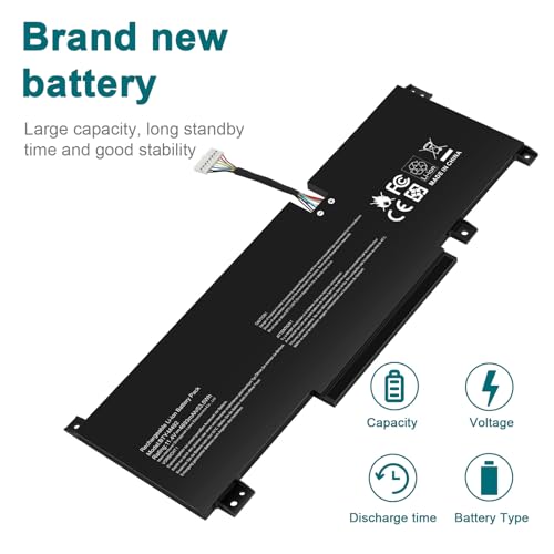 Image of ASUNCELL BTY-M492 Laptop Battery Replacement for MSI WF66 WF76 11UI 11UJ Katana GF66 11UD 12UG 12UX GF76 11UE 12UD Crosshair 15 17 A11UCK A11UDK A11UEK Sword 15 A11U A11UD A11UE Pulse GL66 GL76 7506