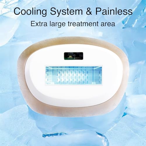 DermRays Laser Hair Removal for Women and Men, V4S for Skin Tone 1-5, Permanent Reduction in Hair Regrowth, The World's First FDA-cleared Home-use Wide-Angleᅠ810nm Laser Hair Removal Device