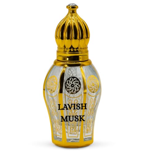 Image of Lavish Musk Luxury Attar for Unisex, Long Lasting & Non-Alcoholic, Pure Natural Roll-on Attar, Perfume for Men & Women, Suitable for Every Occasion, 12 ml