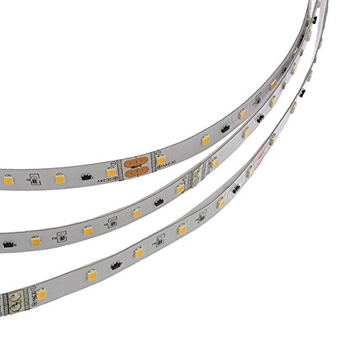 Tira LED flexible 20m 24V con 1200 LEDs SMD2835 blanco cálido miniatura 2