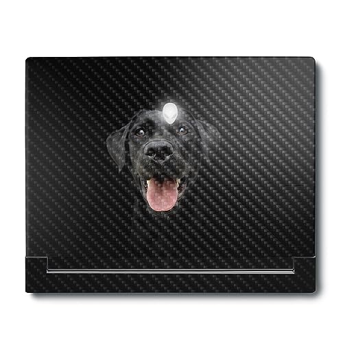 Image of MightySkins Carbon Fiber Skin Compatible with Alienware X16 R1 (2023) Full Wrap Kit - Black Lab | Protective, Durable Textured Carbon Fiber Finish | Easy to Apply & Change Styles | Made in The USA