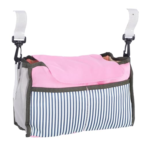 ERINGOGO Baby Diaper Bag Stroller Organizer Large Capacity Hanging Storage for Milk Bottles Toys Tissues and Cups