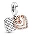 100% 925 Sterling Silber Valentinstag & Chinesisches Neujahr Anhänger Charm Fit DIY Frauen Armband Original Schmuck Geschenk