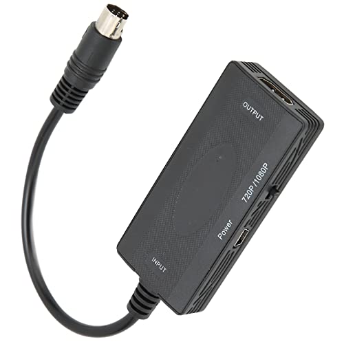 Acessórios para console de jogos, unidade estável 1080 p sem perdas portátil para adaptador ss para