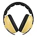 Pilipane Infants Noise Cancelling Headphones, Safety Earmuffs, Foldable Children's Sleep Earmuff Noise Cancelling Hearing for Conservation for Babies(Yellow)