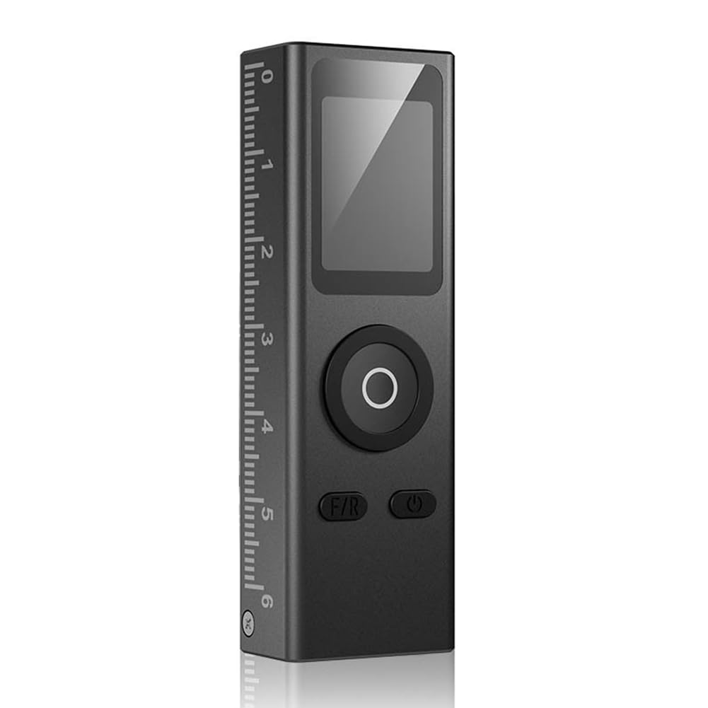 Qyvorae 30M Mini Télémètre Numérique Mètre Règle de Charge Type-C Fuselage en Alliage D'Aluminium Mesure